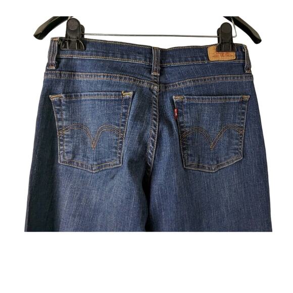 Levi's Women's Jeans 8 Blue 512 Bootcut Denim Perfectly Slimming High Rise - Picture 9 of 10